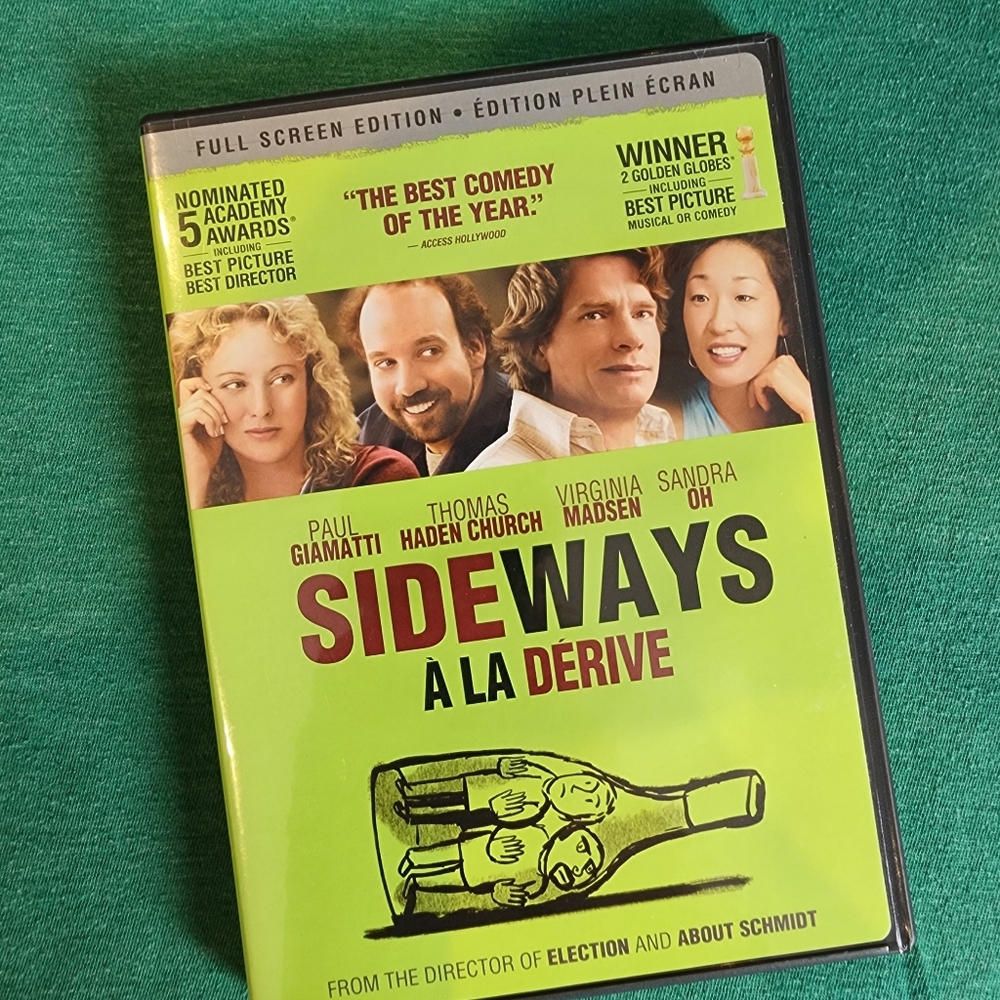 Sideways DVD